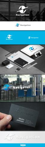 iwwDESIGN (iwwDESIGN)さんの新規保険代理店の「Navigation」（株）ナビゲーションのイメージロゴへの提案