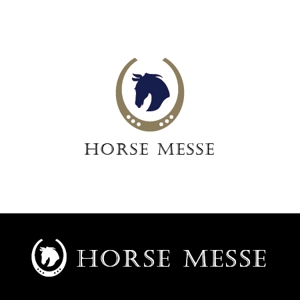 中川 陽子 (yokonakagawa7321)さんの乗馬関連の展示会「Horse Messe」のロゴへの提案