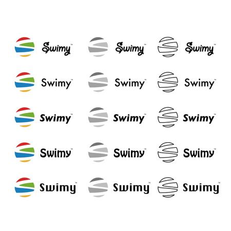 evolvesさんのバンド Swimy のロゴへの提案