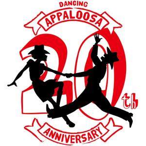 STUDIO ZEAK  (omoidefz750)さんのダンスグループ、Dancing Appaloosaの20周年記念のＴシャツデザインへの提案