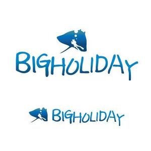 macma (macma)さんの宮古島のダイビングショップ「BIGHOLIDAY」のロゴへの提案