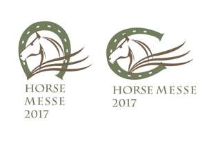 marukei (marukei)さんの乗馬関連の展示会「Horse Messe」のロゴへの提案