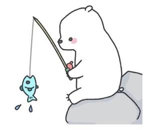 waraifuku (waraifuku)さんのアウトドアブランド「NORDISK」ロゴのシロクマLINEスタンプへの提案