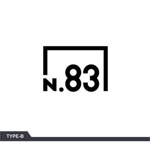 M SPACE DESIGN (m-space)さんの内装デザイン会社「number.83」ロゴマークへの提案