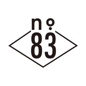 AOI ()さんの内装デザイン会社「number.83」ロゴマークへの提案