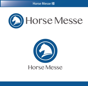 FISHERMAN (FISHERMAN)さんの乗馬関連の展示会「Horse Messe」のロゴへの提案