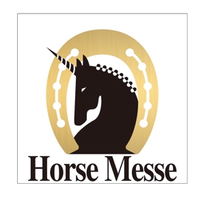 JOB-AID (neon-tani)さんの乗馬関連の展示会「Horse Messe」のロゴへの提案