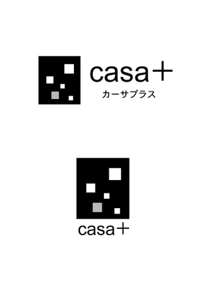 sakanouego (sakanouego)さんの「casa＋、カーサプラス」のロゴ作成への提案