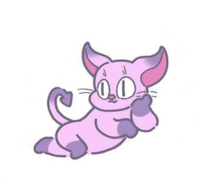 アライ ()さんの小悪魔+ねこの食器用イラストへの提案