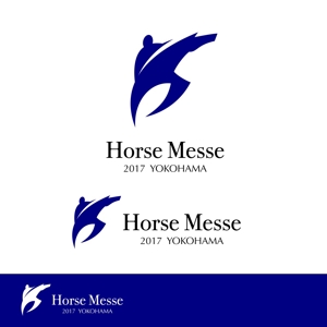 dscltyさんの乗馬関連の展示会「Horse Messe」のロゴへの提案