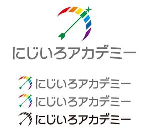 miyamaさんのウェブデザインスクール「にじいろアカデミー」ロゴ制作への提案