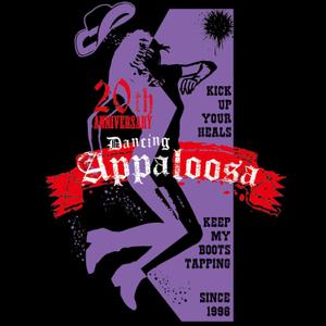 STUDIO ZEAK  (omoidefz750)さんのダンスグループ、Dancing Appaloosaの20周年記念のＴシャツデザインへの提案