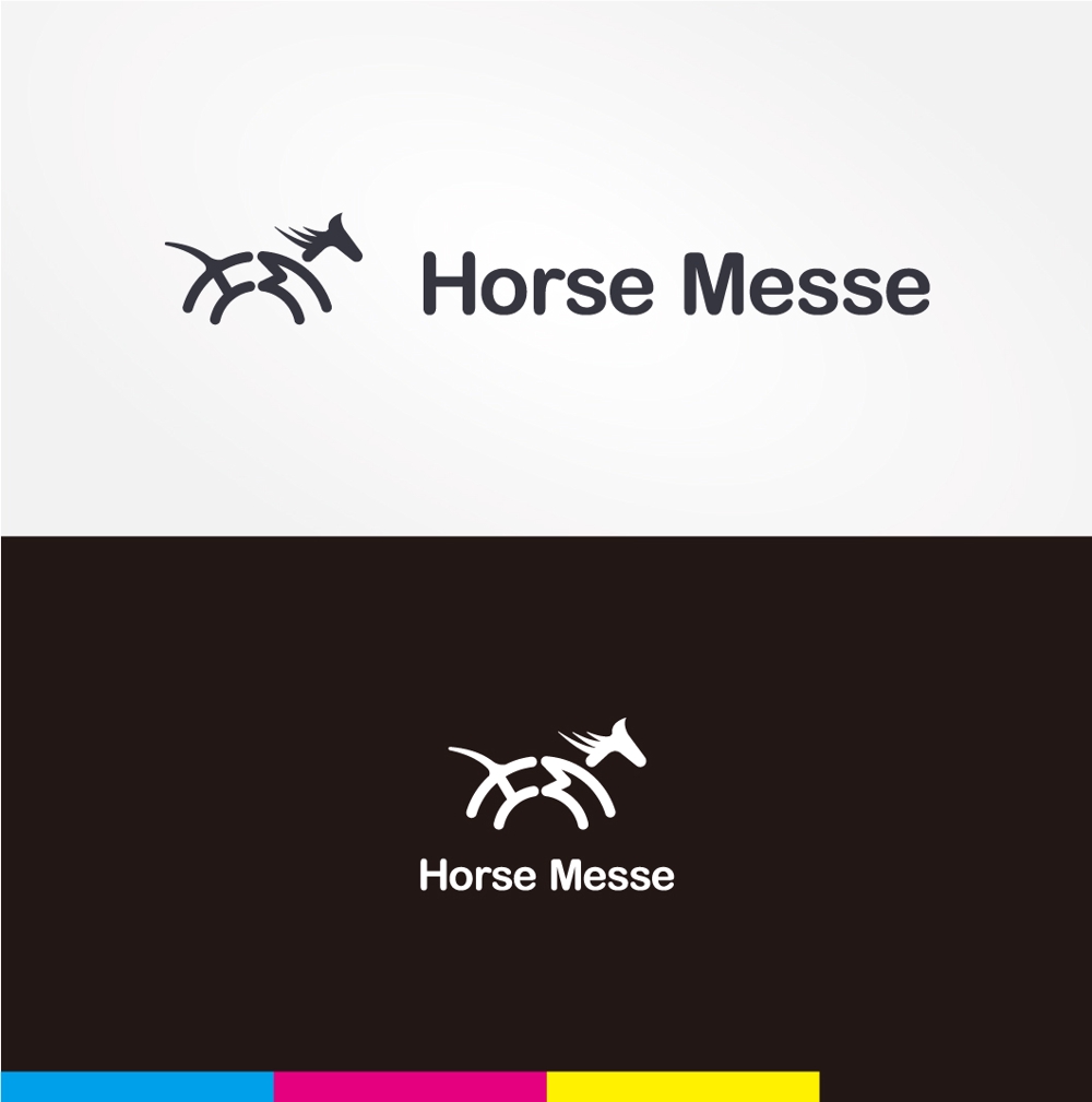 乗馬関連の展示会「Horse Messe」のロゴ