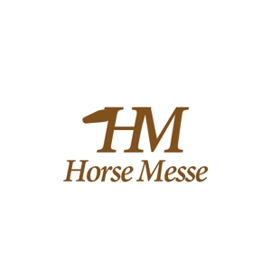 さんの乗馬関連の展示会「Horse Messe」のロゴへの提案