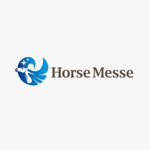 atomgra (atomgra)さんの乗馬関連の展示会「Horse Messe」のロゴへの提案