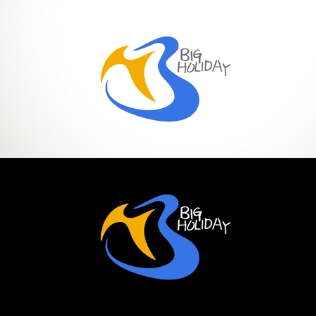 sakari2 (sakari2)さんの宮古島のダイビングショップ「BIGHOLIDAY」のロゴへの提案