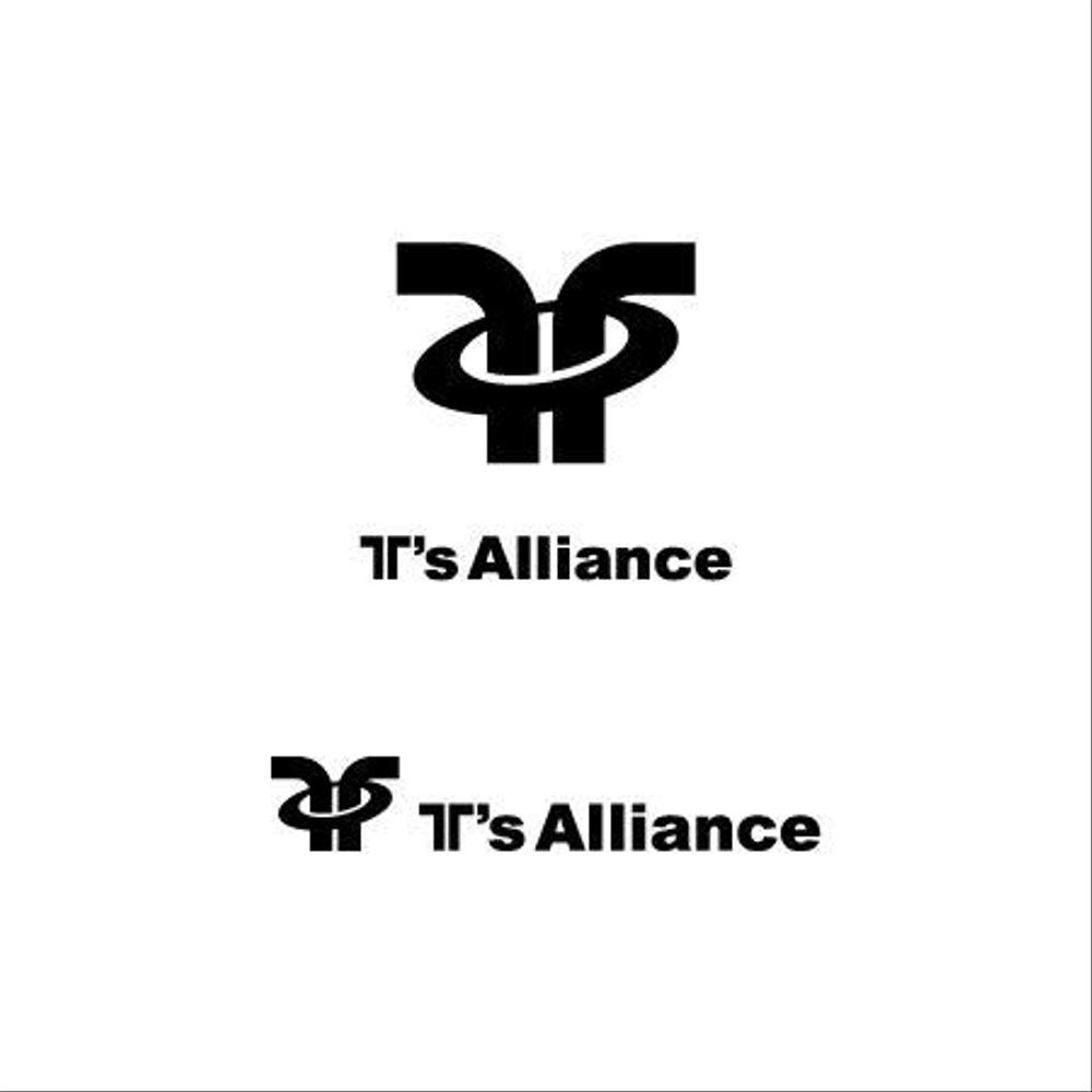 「（例）T's Alliance」のロゴ作成