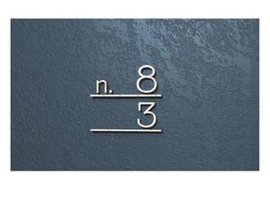 モモ (kaori8472)さんの内装デザイン会社「number.83」ロゴマークへの提案