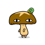 makiko_f (makiko_f)さんの椎茸のキャラクターデザインへの提案