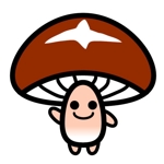saiga 005 (saiga005)さんの椎茸のキャラクターデザインへの提案