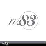 ゼロワン (zeroone)さんの内装デザイン会社「number.83」ロゴマークへの提案