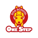 nabe (nabe)さんの「ドッグスクール ONE STEP 」のロゴ作成（商標登録無し）への提案