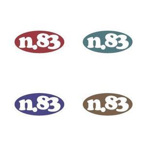t_ishi☺︎ (Hiramax)さんの内装デザイン会社「number.83」ロゴマークへの提案