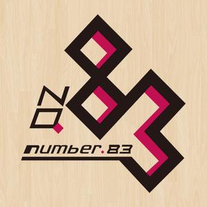 okam- (okam_free03)さんの内装デザイン会社「number.83」ロゴマークへの提案