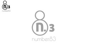 Miro Arts (Brown_Arts)さんの内装デザイン会社「number.83」ロゴマークへの提案