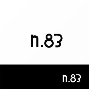 Jelly (Jelly)さんの内装デザイン会社「number.83」ロゴマークへの提案