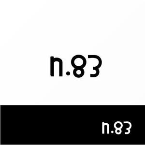 Jelly (Jelly)さんの内装デザイン会社「number.83」ロゴマークへの提案