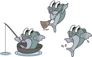 TRIAL (trial)さんの魚のキャラクターデザインへの提案