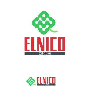あどばたいじんぐ・とむ (adtom)さんのみんなを笑顔にする新設会社『エルニコ』のロゴ募集！への提案