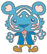 ゆう (yuh355)さんの企業マスコットキャラクター　【くらとら君】（青いトラ）への提案