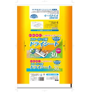 MT (minamit)さんのフローリング用　ドライシート　パッケージデザインのリニューアルへの提案