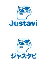 Nakao Design Service (toramotono)さんのHIS新規事業「Justavi」の社名・サービス名のロゴへの提案