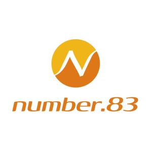 kenken7さんの内装デザイン会社「number.83」ロゴマークへの提案