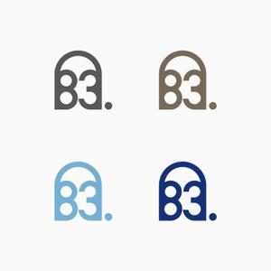 元気な70代です。 (nakaya070)さんの内装デザイン会社「number.83」ロゴマークへの提案