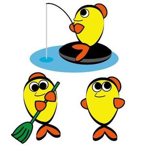 合同会社エレクトリックレディ (TomohiroNakajou)さんの魚のキャラクターデザインへの提案