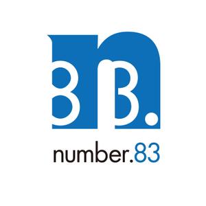 taki-5000 (taki-5000)さんの内装デザイン会社「number.83」ロゴマークへの提案