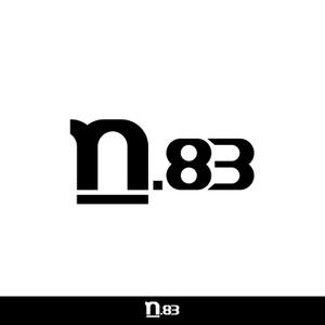 ロゴ研究所 (rogomaru)さんの内装デザイン会社「number.83」ロゴマークへの提案