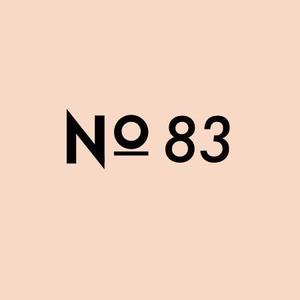 murakami1109 (murakami1109)さんの内装デザイン会社「number.83」ロゴマークへの提案
