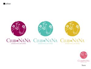 さんの(水商売) CLUB NANAのロゴ作成依頼への提案