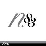 ゼロワン (zeroone)さんの内装デザイン会社「number.83」ロゴマークへの提案