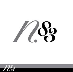 ゼロワン (zeroone)さんの内装デザイン会社「number.83」ロゴマークへの提案