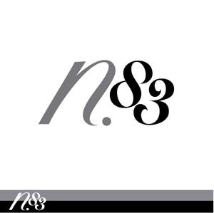 ゼロワン (zeroone)さんの内装デザイン会社「number.83」ロゴマークへの提案