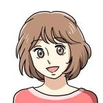 sarutoraさんの【ジブリ風】男女の顔および拡声器のイラストへの提案