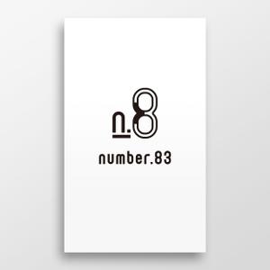 doremi (doremidesign)さんの内装デザイン会社「number.83」ロゴマークへの提案