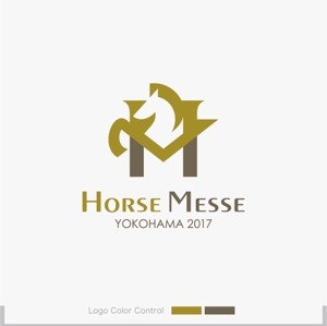 ＊ sa_akutsu ＊ (sa_akutsu)さんの乗馬関連の展示会「Horse Messe」のロゴへの提案