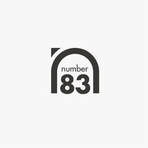 RGM.DESIGN (rgm_m)さんの内装デザイン会社「number.83」ロゴマークへの提案